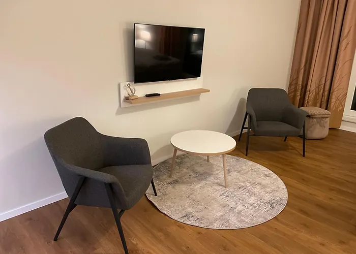 Studio-Appartement Mit Meerblick Im Baltic Lagoon Resort