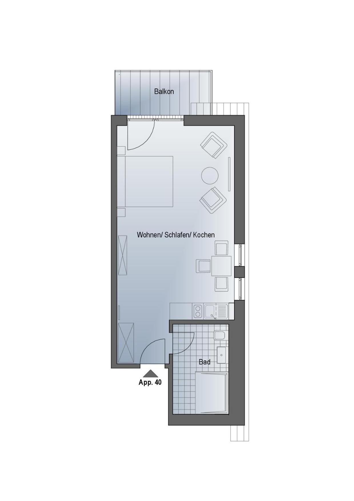 Studio-appartement Mit Meerblick Im Baltic Lagoon Apartment *